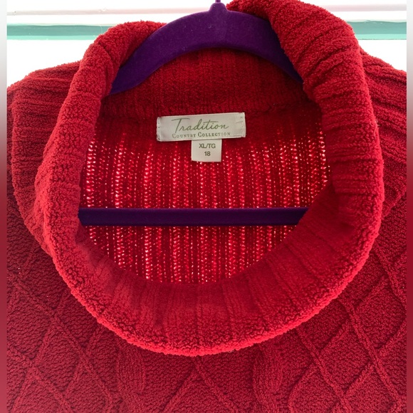 🐢Tradition country collection Cowl Turtle Neck Sweater - Picture 3 of 10